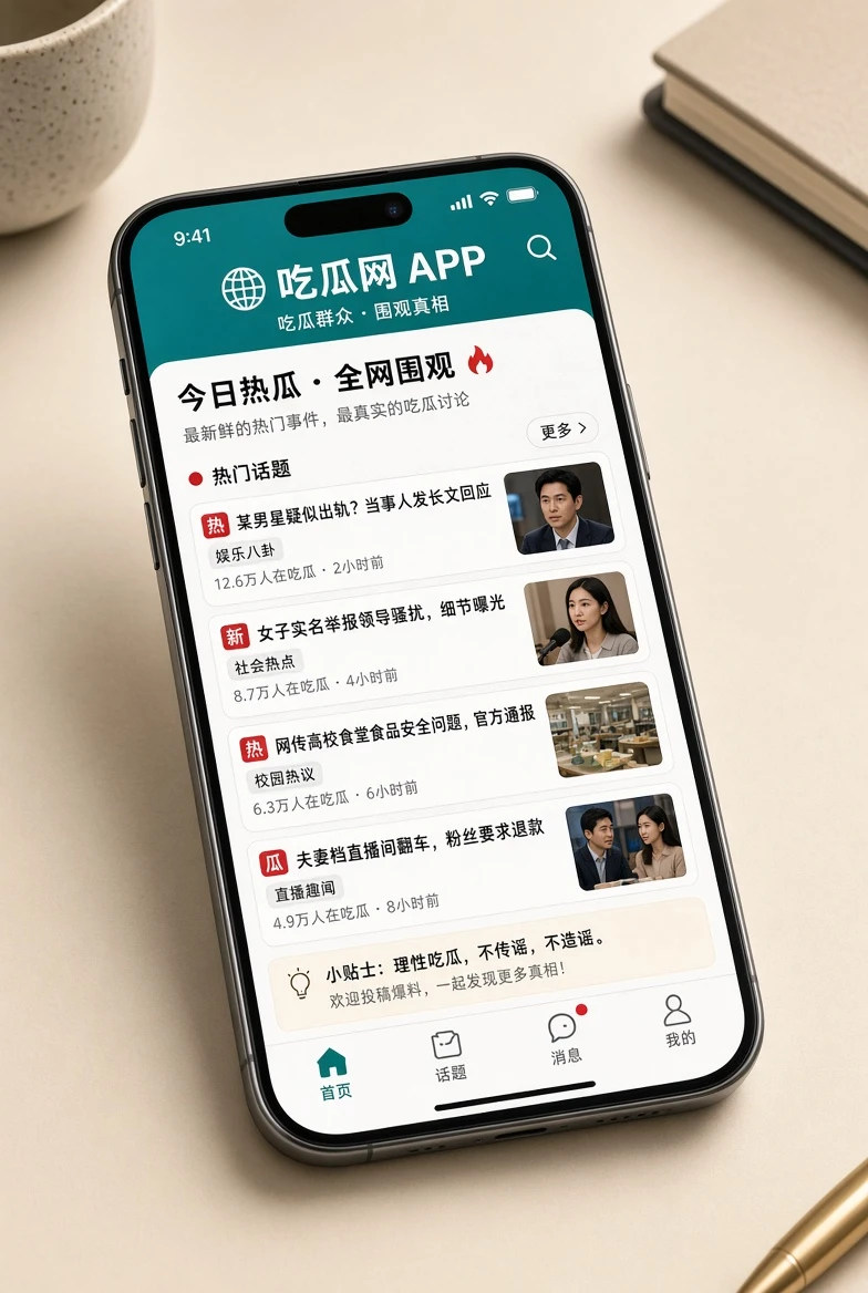 吃瓜网应用与移动阅读服务